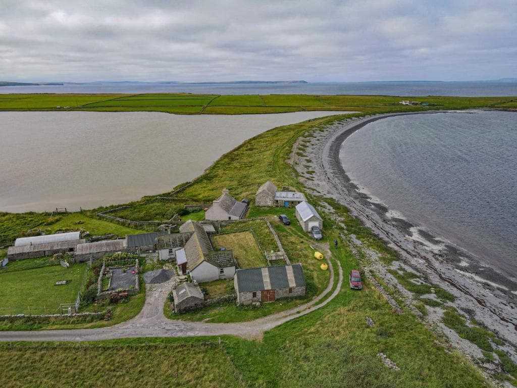 Accommodation by the sea on Sanday
